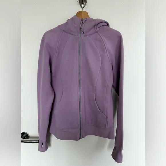 Lululemon scuba hoodie new sz 8 nwot lilac quartz purple - Picture 2 of 7
